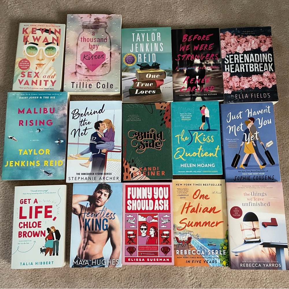 ROMANCE BOOKS for SALE! $10 each